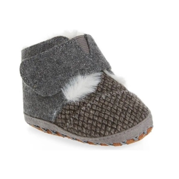 Toms Cuna Kids Grey Boot Sz 1 - Picture 1 of 9